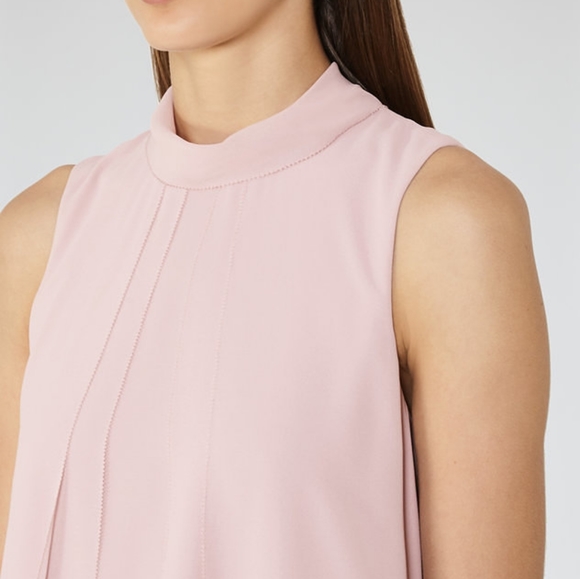 Reiss Dusty Rose Cohen Ruffle Dress - Picture 4 of 16